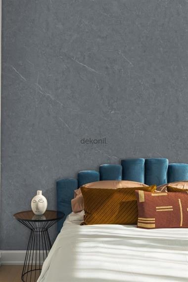 Black Gray Mermer Desenli Pvc Duvar Paneli 122*244 cm