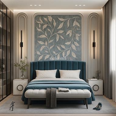 Black Viola Şarjlı Kablosuz LED Aplik