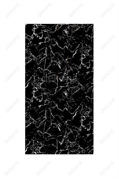 Black White Mermer Desenli Pvc Duvar Paneli 60*120cm
