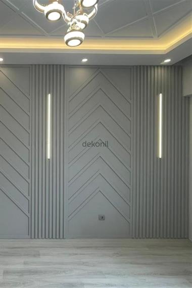 Boyanabilir Duvar ve Tavan Lambri 12cm