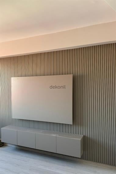 Boyanabilir Duvar ve Tavan Lambri 12cm