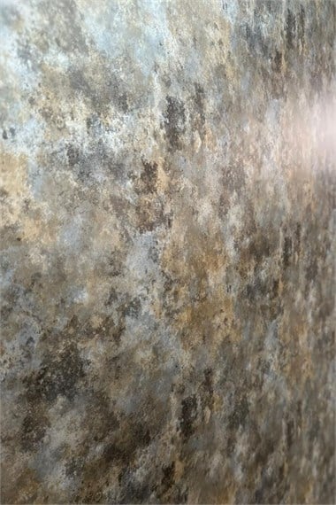 Bronz Eskitme Desenli Bambu Duvar Paneli 122*244 cm