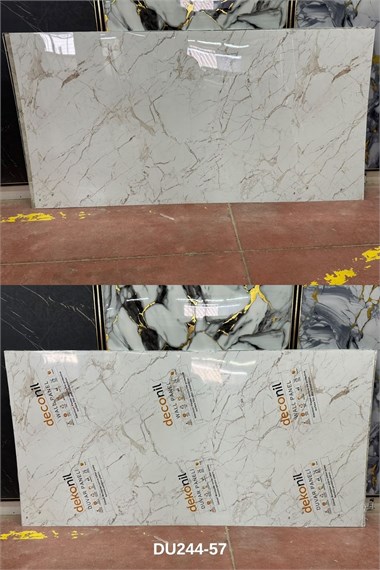 Calacatta Gold Mermer Desenli PVC Duvar Paneli 122x244 cm