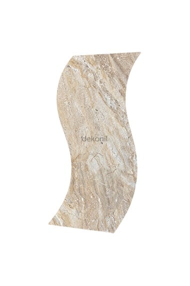 Caramel Mermer Desenli Flex Stone İnce Esnek Doğal Taş Panel 50*100 cm