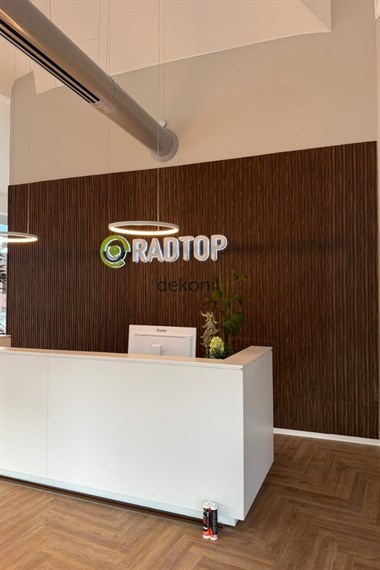 Ceviz MDF Lambri, Lux Duvar Paneli 12 cm