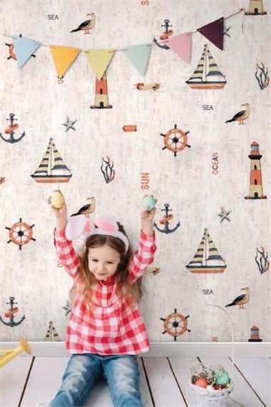 Decowall Deco Junior Çocuk Odası Duvar Kağıdı 1203-01