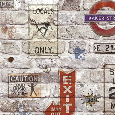 Decowall Deco Junior Kids Room Wallpaper 1221-01