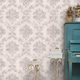 Decowall Maki Damask Desenli Duvar Kağıdı 406-03