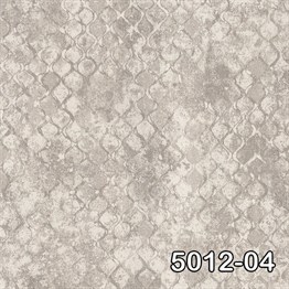 Decowall Retro 5012-04 Simli Gri Desenli Duvar Kağıdı