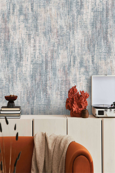 Decowall Rina Sıva Desenli Duvar Kağıdı 704-03