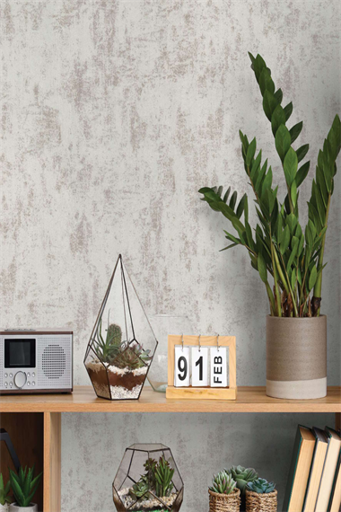 Decowall Rina Sıva Desenli Duvar Kağıdı 710-02