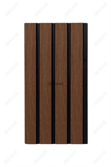 Dekonil Ahşap Siyah Tavan ve Duvar Lambri 21cm