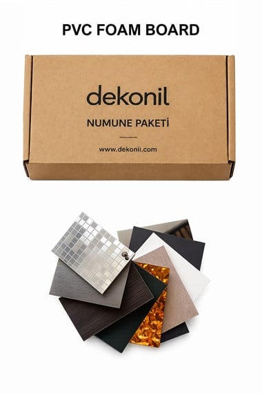 Dekonil PVC Foam Board Numune Paketi