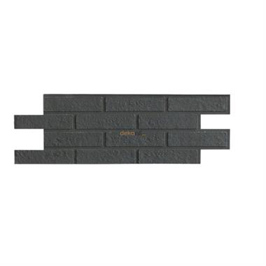 Brick Textured Charcoal Wall Panel 25*77 cm