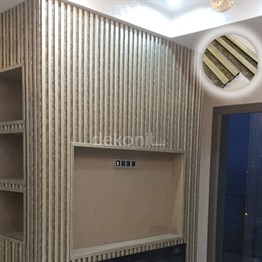 Antik Gümüş Duvar ve Tavan Lambri 12cm