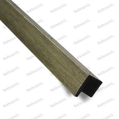 Decorative Antique Silver Paneled Corner Module 3cm