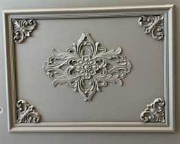 Decorative Paintable Wall Lath Motif 10*12cm