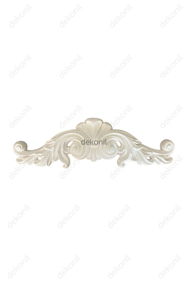 Dekoratif Poliüretan Boyanabilir Kapı Tacı 62 cm