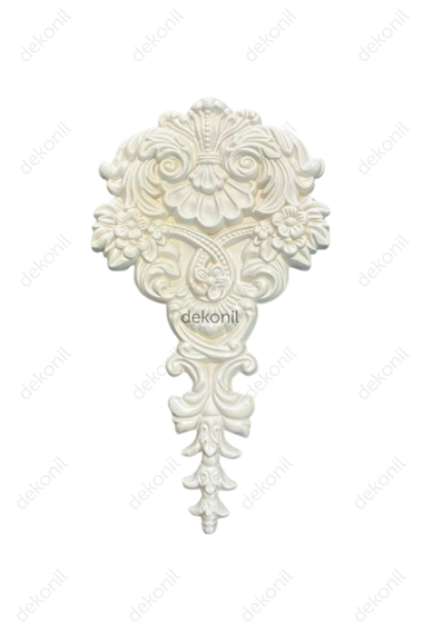 Dekoratif Poliüretan Boyanabilir Motif 52*30 cm