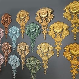 Dekoratif Poliüretan Boyanabilir Motif 52*30 cm