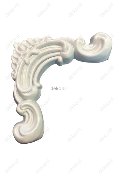 Wall Lath Interlaced Ps Corner Motif 4cm