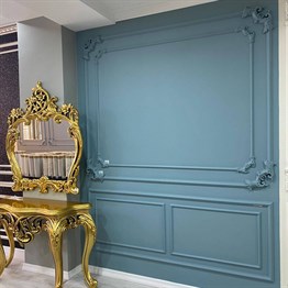 Wall Lath Interlaced Şah Ps Corner Motif 4cm