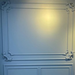 Wall Lath Interlaced Şah Ps Corner Motif 4cm