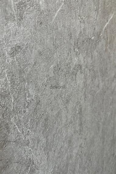 Emboss Grey Dokulu Mermer Desenli Pvc Duvar Paneli 122*244cm