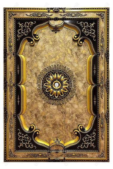 Eskitme Dikdörtgen Saray Tavan 140*200 cm