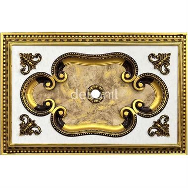 Eskitme Dikdörtgen Saray Tavan 60*90 cm