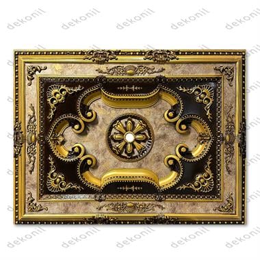 Eskitme Dikdörtgen Saray Tavan 90*120 cm