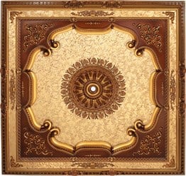 Eskitme Kare Saray Tavan 150*150 cm