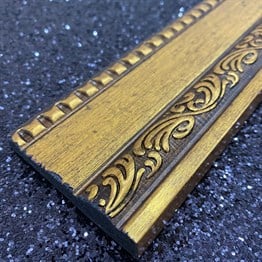 Eskitme Sarmaşık İşlemeli Bordür-Süpürgelik 7cm