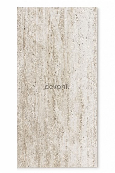 Fildişi Traverten Desenli Flex Stone İnce Esnek Doğal Taş Panel 50*100 cm