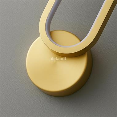 Gold İgnis Şarjlı Kablosuz LED Aplik