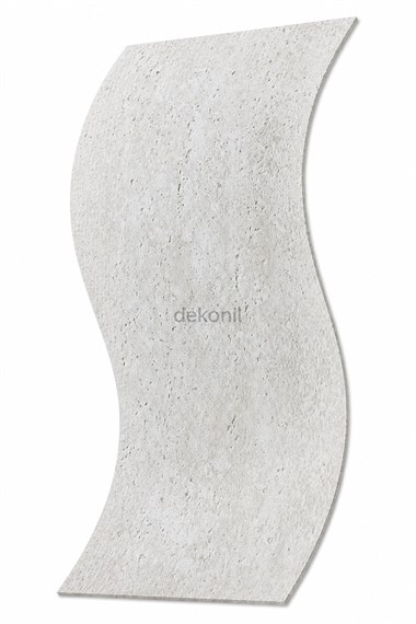 Gri Sıva Desenli Flex Stone İnce Esnek Doğal Taş Panel 120*280