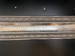 Gümüş İşlemeli Saray Kartonpiyer 11 cm