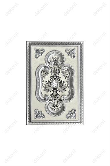 Gümüş Dikdörtgen Saray Tavan 60*90 cm