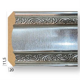 Gümüş Eko Saray Kartonpiyer 11,5cm