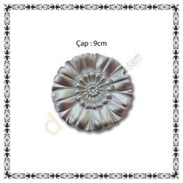 Gümüş Küçük Papatya Motif 9 cm