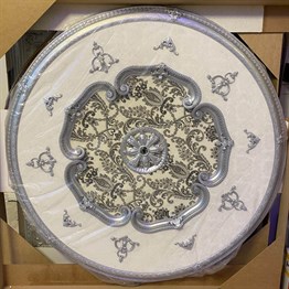 Gümüş Oval Saray Tavan 150cm