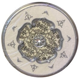 Gümüş Oval Saray Tavan 150cm