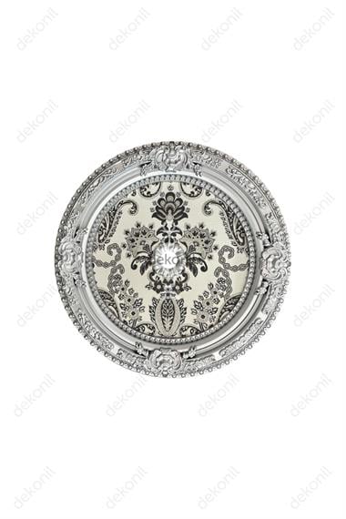 Gümüş Oval Saray Tavan 60 cm