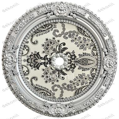 Gümüş Oval Saray Tavan 60 cm