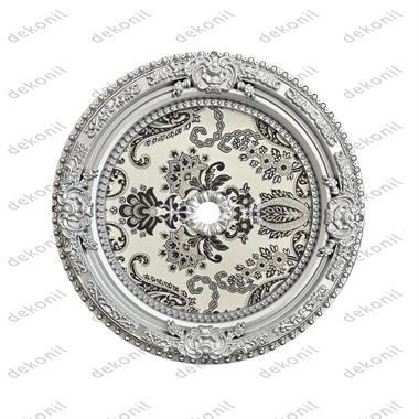 Gümüş Oval Saray Tavan 60 cm