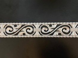 Gümüş İşlemeli Bordür 10,5*100cm