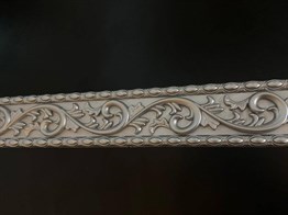Gümüş İşlemeli Bordür 8,5*102,5cm
