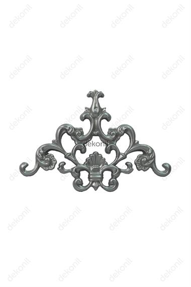 Gümüş Saray Tavan Köşe Motif 27*18 cm