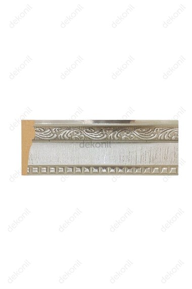 Gümüş Sarmaşık İşlemeli Bordür-Süpürgelik 7cm