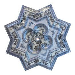 Gümüş Yıldız Saray Tavan 120 cm